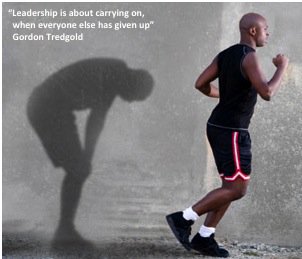GordonTredgold's tweet photo. Leadership is about carrying on when everyone else has given up - Gordon Tredgold #hr #leadership https://t.co/tqD5QX3RqA