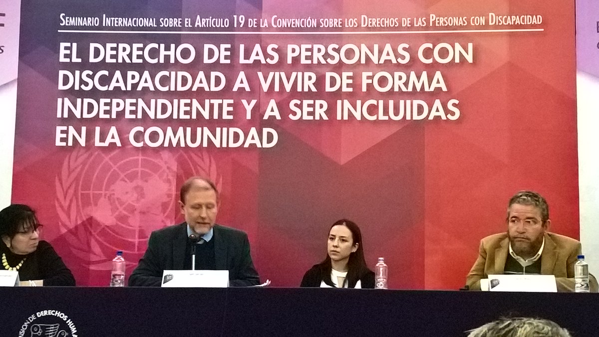 LZelderloo's tweet image. Community based support for all as alternative for segregating institutions. Successful event in Mexico. @EASPD_Brussels  @CDHDF  @MyEDF