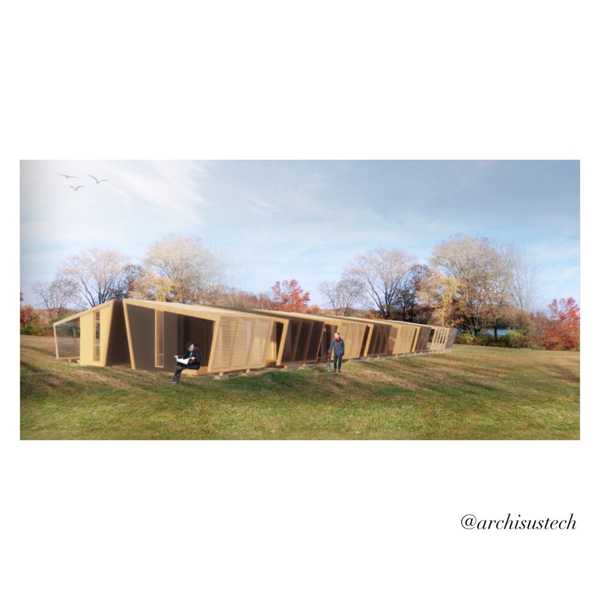 archisustech's tweet photo. Tiny homes by Architecture firm Gensler to offer a solution for homelessness #Gensler @gensler_design https://t.co/7HKoFv014J