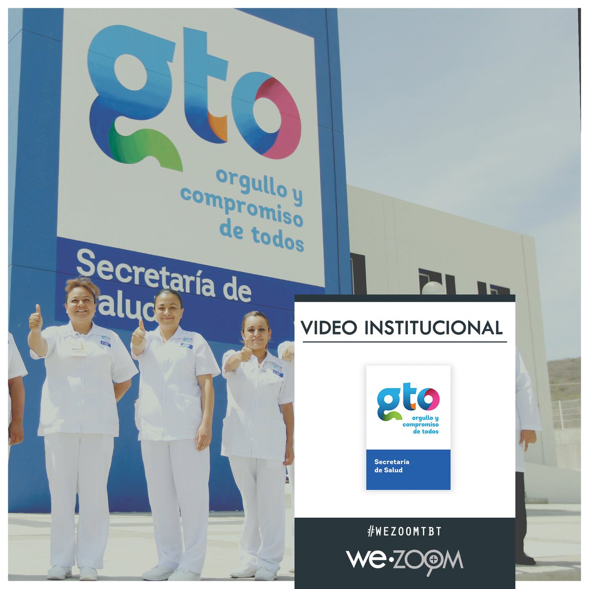 WeZoomMX's tweet photo. Compartimos el video realizado para la Secretaria de Salud de Guanajuato realizado en el 2015.

https://t.co/dTV3AMTv1v

#WeZoomTBT | #TBT https://t.co/UOtqsFwBF6