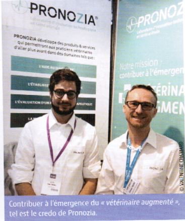PronoziaHealth's tweet photo. « PRONOZIA, LA DATA SCIENCE POUR L’AIDE AU DIAGNOSTIC »
  Contribuer à l’émergence du #vétérinaireaugmenté », tel est le credo  de @PronoziaHealth . (par Valentine Chamard - extrait de l’article paru dans la Semaine Vétérinaire n°1743 - pages 38 à 40) https://t.co/ATNMz6FMtA