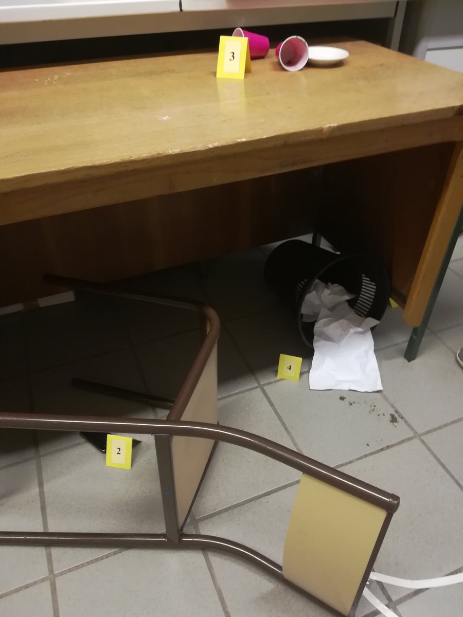 Lu_MarquesFr's tweet photo. Cenas de Métodos Praticos Científicos, (local do crime) cabe a nós descubrir o culpado numa lista de 12 suspeitos.. 😁😁 https://t.co/SBnV54A1mB