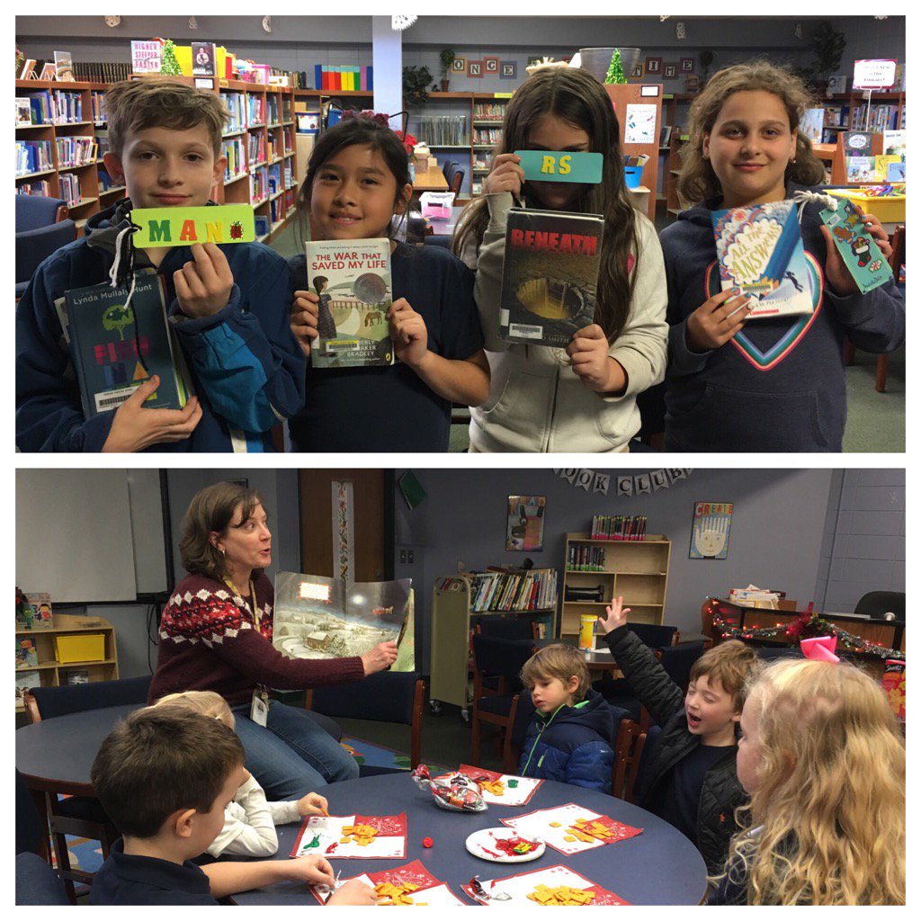 pcslibrary's tweet photo. Book clubs meeting in the #pcslibrary this week! #thatspcs #happyreaders https://t.co/LUeEVrKvqX