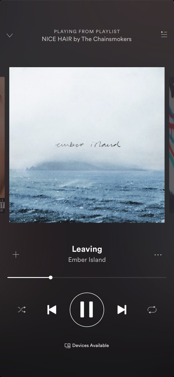thank you <a href="/TheChainsmokers/">THE CHAINSMOKERS</a> for adding Leaving to your Nice Hair playlist ♡