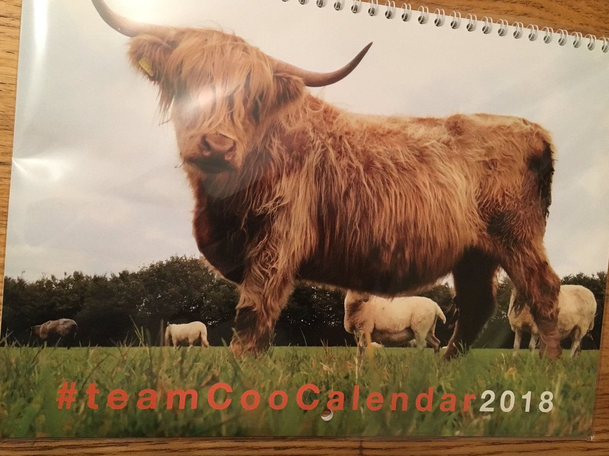 FarmlifeNTL's tweet photo. Thanks for the calendars @teamStripe @newlandfarm #teamCooCalendar18 https://t.co/XCC3A24jhz