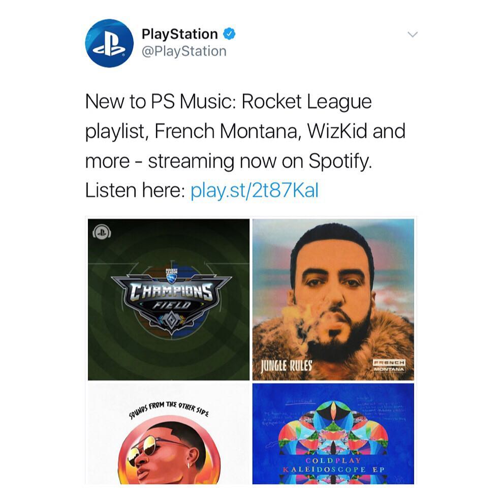  @PlayStation added  #SFTOS to their playlist... We are not here to make jokes