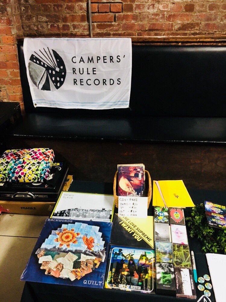 New Years Resolution - prop won’t do it.  Tweet more!  Hello from Campers’ Rule Records -