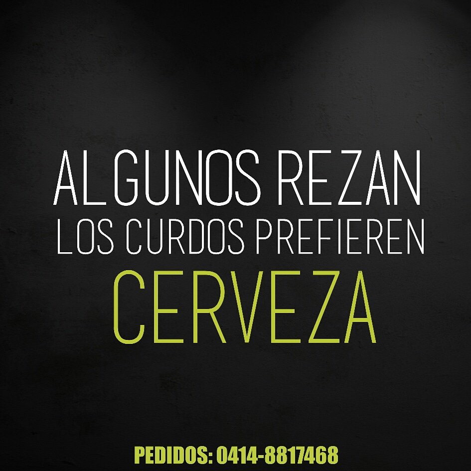 encurdate's tweet photo. Los curdos preferimos cerveza🍻

¡Activos al 0414-8817468!

#encurdateconcurdos https://t.co/ymiajwS6lX