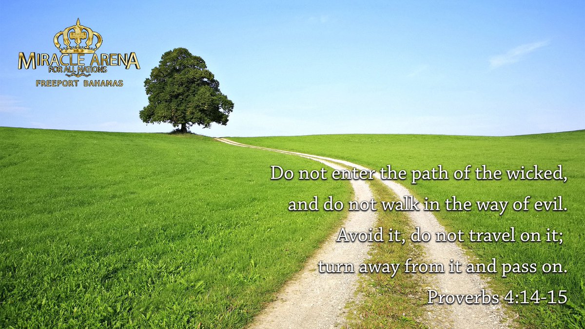 MafanFreeport's tweet photo. #donot #enter #path #wicked #walkintheway #evil #avoid #travel #turnaway #passon #Proverbs #MAFAN #freeport #sessionplusinc #churchmemedia https://t.co/GvMD70HazK