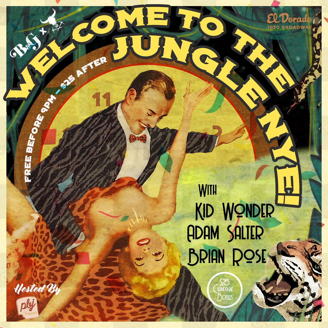 NYE in SD....a formal dance in the jungle.