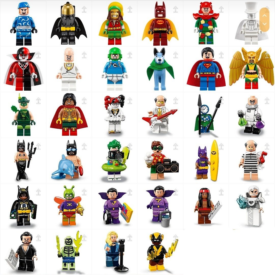 lego batman movie minifigures series 3