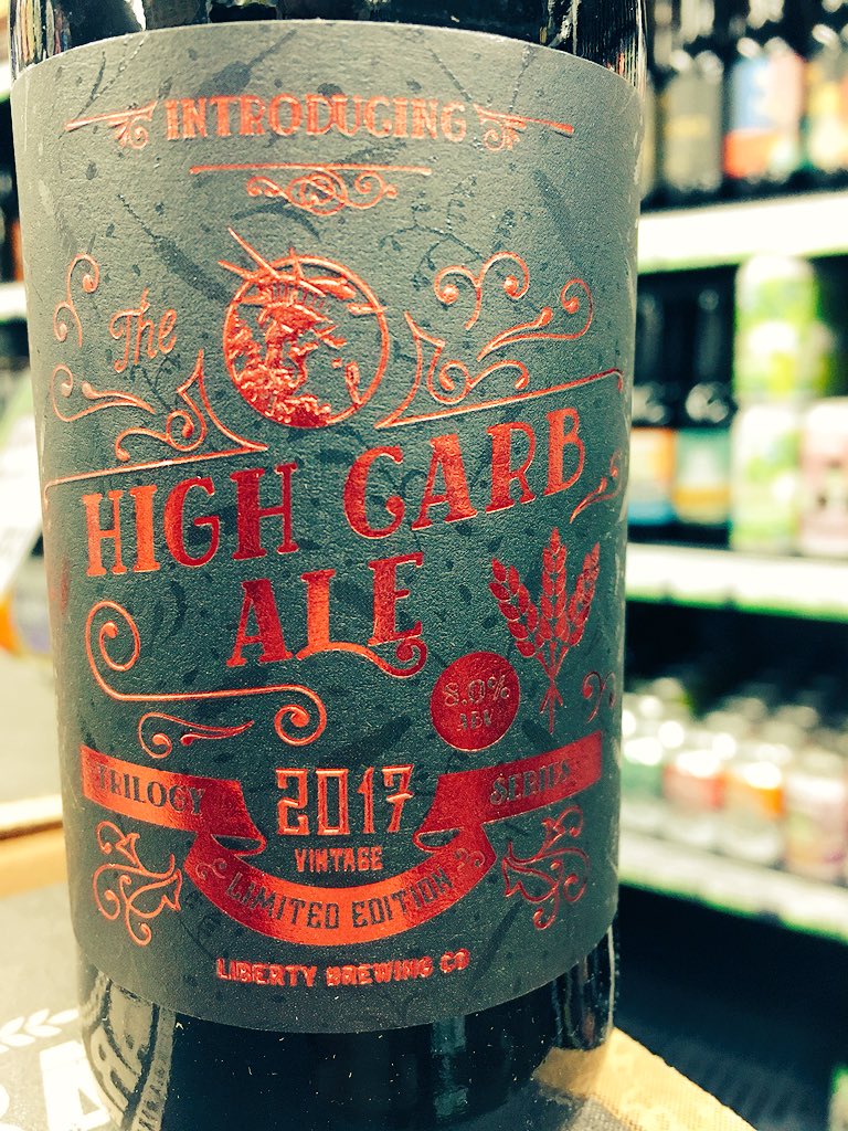 For when you really want to say “stuff the diet”, grab a high carb ale 🤣 it’s the season after all.  <a href="/LibertyBrewer/">Liberty Brewing Co</a>