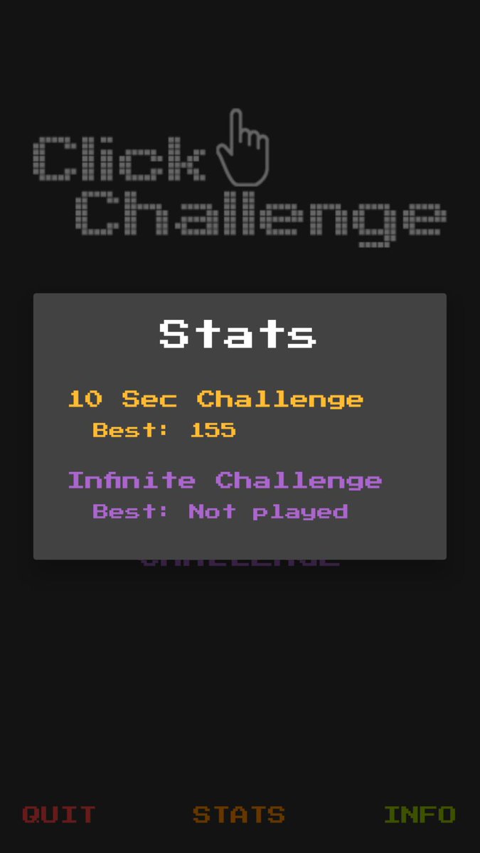 ClickChallenge_'s tweet image. New record in 10 Sec Challenge, that&apos;s INSANE! #10SecClickChallenge