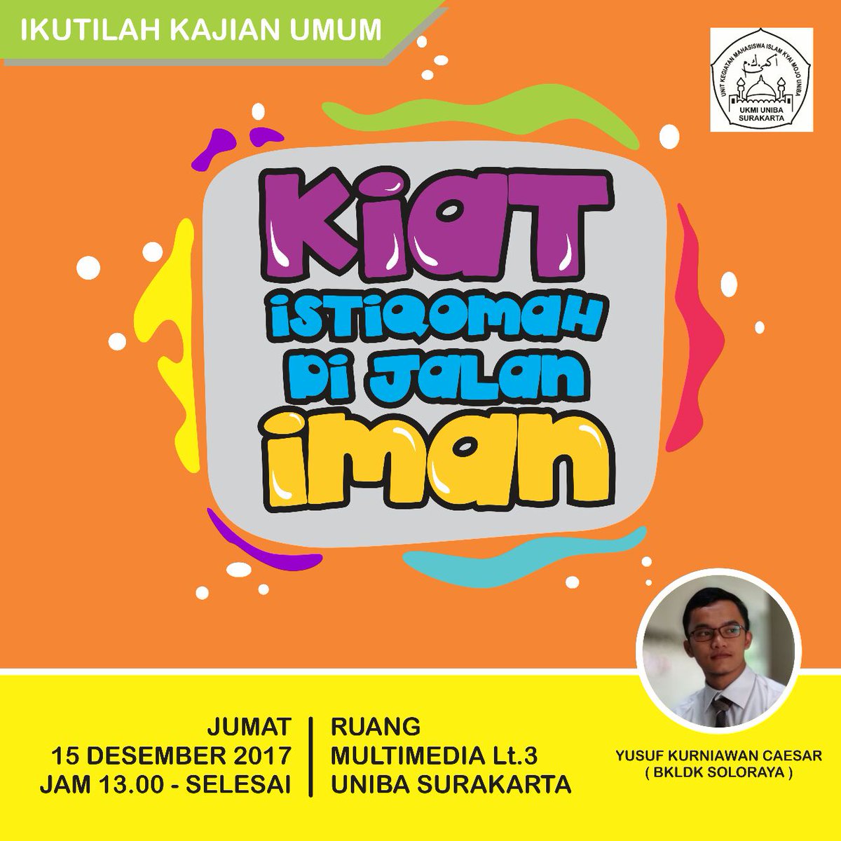Mereka yang enggan ber iman kepadaNya dan enggan mentaati syari'at islam itu seringkali mencari alasan ini itu. Salah satunya adalah, kebebasannya untuk berekspresi terenggut. Yang dengan kata lain, menganggap bahwa islam itu mengekang ummatNya.

Yuks ikut Kajiannya 😊😇