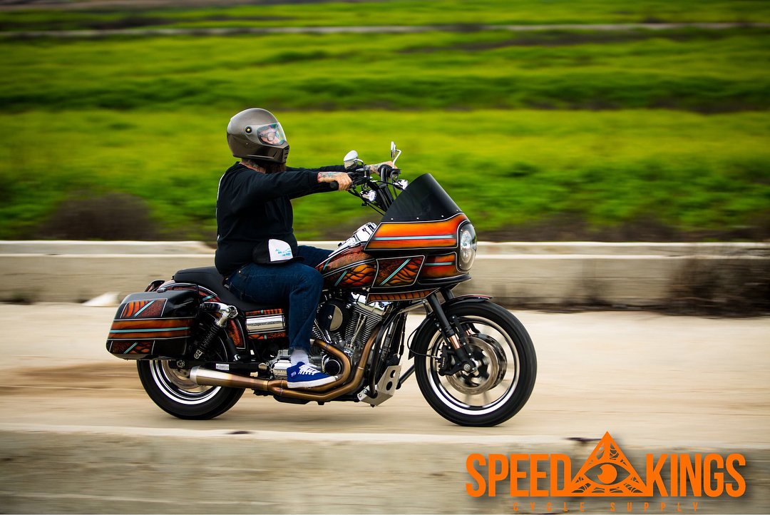 Biltwell's tweet photo. For this Saturday’s #AidanJackSeegerFoundation ride, the guys from #SpeedKingsCycle will be driving chase. The route to Fallbrook isn’t super long or taxing, but Steve & Amy will be in the back of the back with gas, tools and a ride if ya need one. See y’all Saturday https://t.co/ux9y8IwRHq