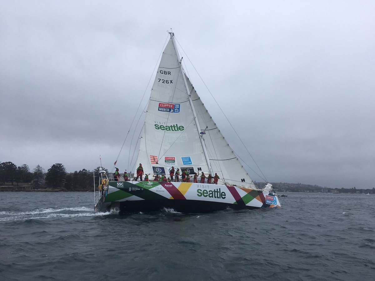 CrossFitGford's tweet photo. @CrossFitGford member @EmilyWoodason on board @ClipperRace  2 female skippers 1st and 2nd in @ClipperRace to Sydney #thesegirlscan  https://t.co/kk9TCdwyZr