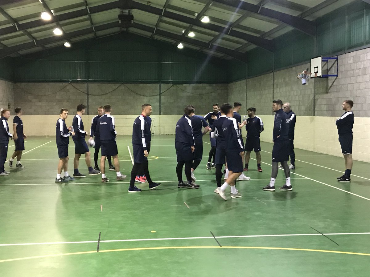 officialEKFC's tweet photo. The cold weather and frozen pitch at K-Park didn’t stop the preparations for our 1st team game v East Stirling on Saturday, as an almost full squad enjoyed a really sharp indoor session tonight. https://t.co/Rr2BXWhWQ5