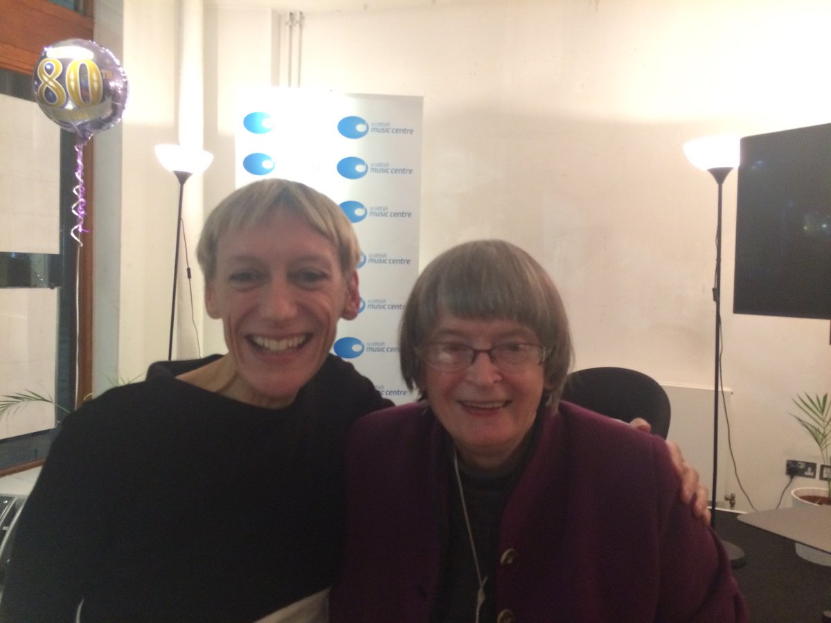 Amazing life stories from our beloved Janet Beat on her (frankly unbelievable) 80th birthday at our place tonight!  WHAT A WOMAN! Pioneer of electronic music, innovator, original feminist.❤️
Thanks SMC member, composer Karen MacIver for hosting &amp; all who joined us to celebrate