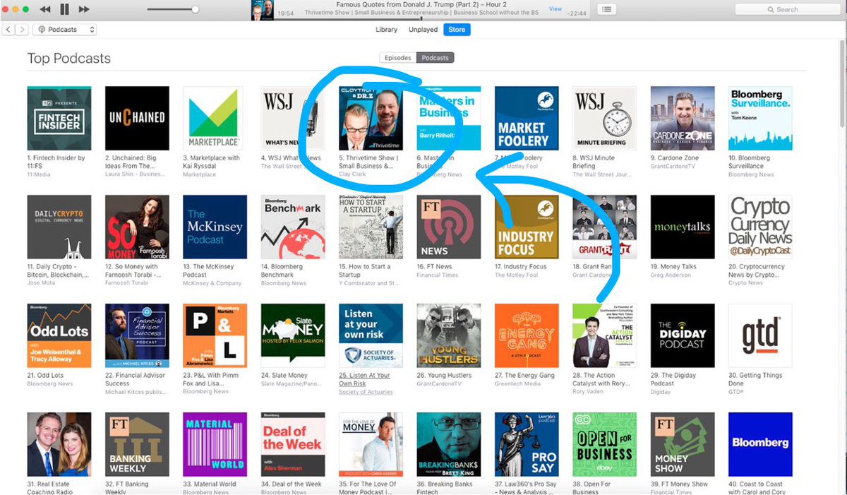 MarshallFMorris's tweet photo. We appreciate @johnleedumas &amp; @FARNOOSH having @TheClayClark &amp; @Thrive_15! Two great role models right there! #podcastersparadise #podcast #business #entrepreneurship #entrepreneur https://t.co/KjHyTjWZXp