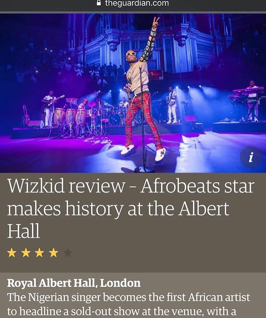 Yours truly sold out royal Albert... Proper show proper Venue.