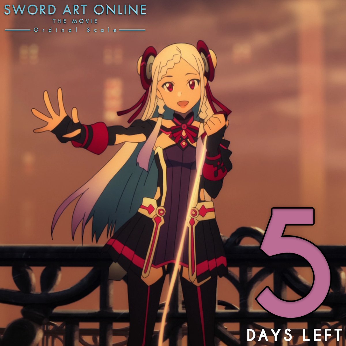 Sword Art Online on X: You've encountered Yuna, the idol of Ordinal Scale!  What kind of special upgrades will you get from your encounter? Find out in Sword  Art Online THE MOVIE 