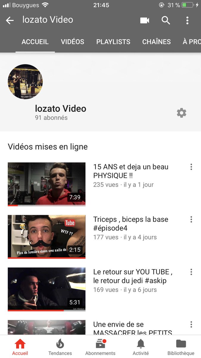 DavidShape18's tweet image. À vous de faire peter ce bouton abonner ;) sans vous rien n est possible