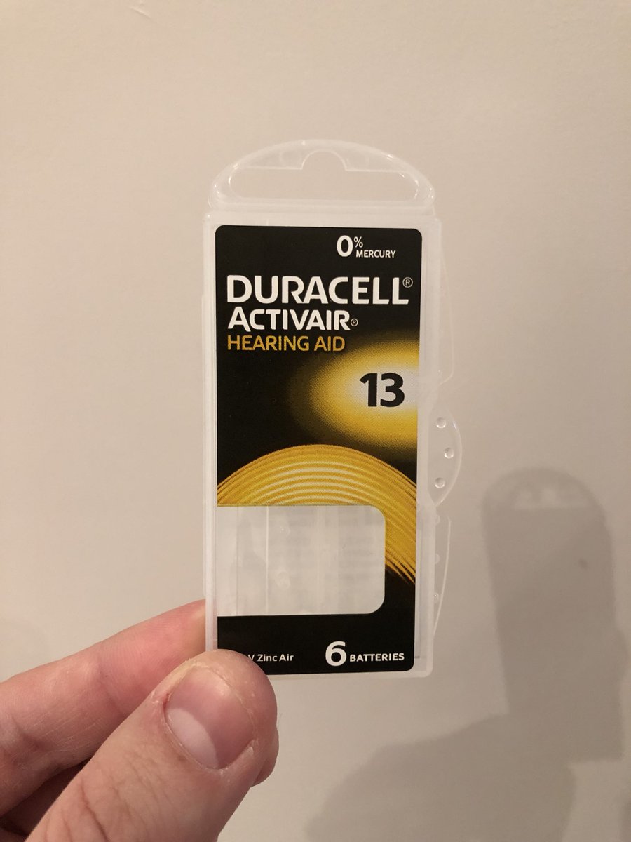 mostlyjavi's tweet photo. @DuracellDirect tried contact v site but impossible. Your #hearingaid #batteries #activair don’t last. 6 batteries for 7yr son last 3 days see #price !!! https://t.co/gn4RCcSost