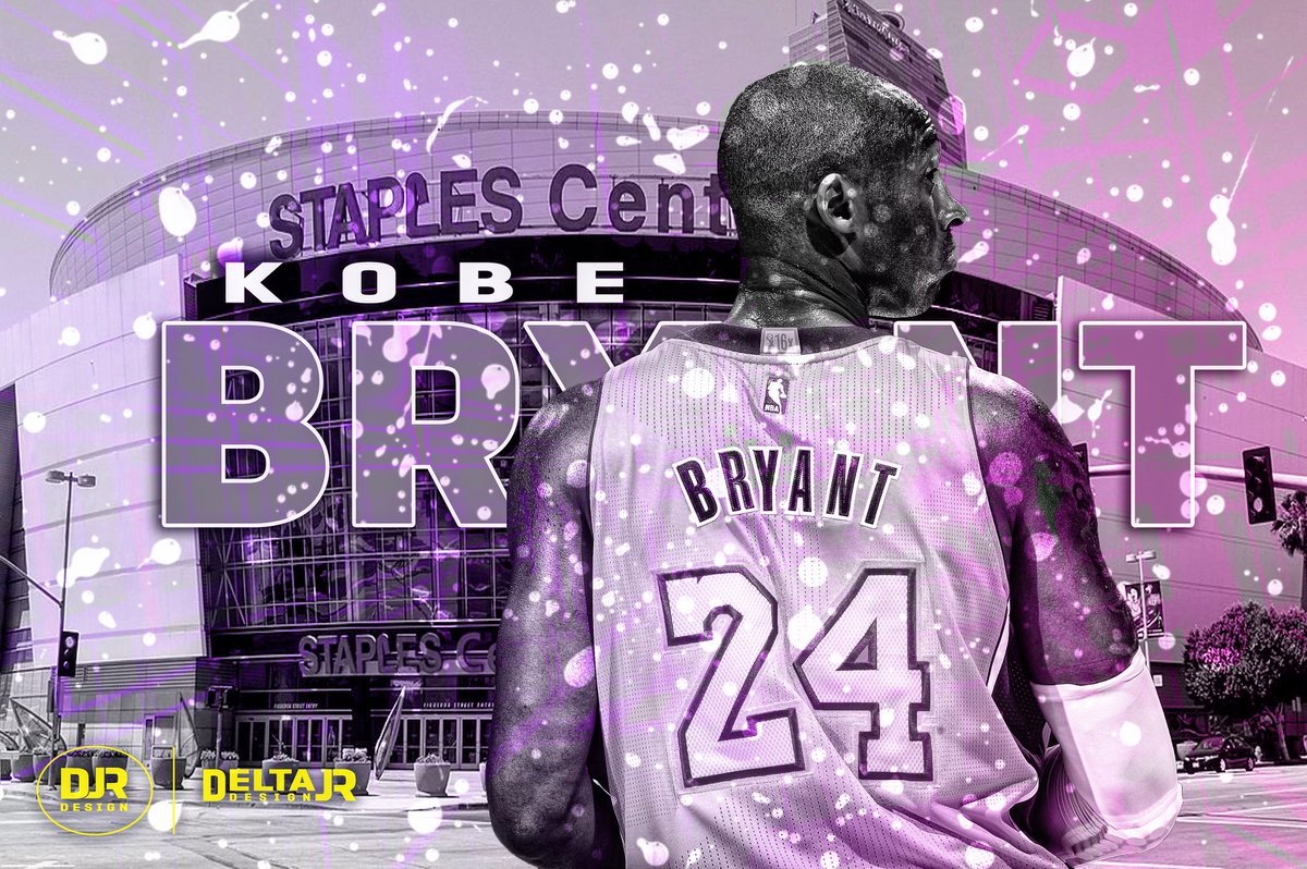 Delta Jr Design On Twitter Kobe Bryant Is The Man Of The Staple Center Lakers Purple Gold 24 8 Djrdesign