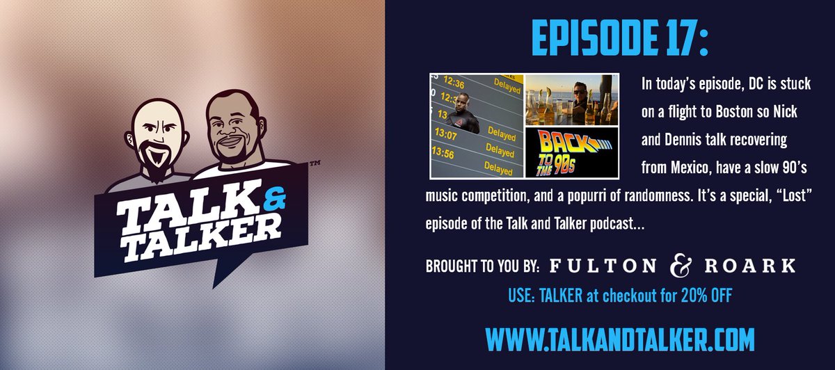 talkandtalker's tweet photo. Episode 17 the lost episode is now live.  
WEB:
https://t.co/1GEZYCHC4U
iTUNES:
https://t.co/S7ctXyJaJ6
Google Play:
https://t.co/Nw66JNGUTl @dc_mma https://t.co/4tFO9tpI72