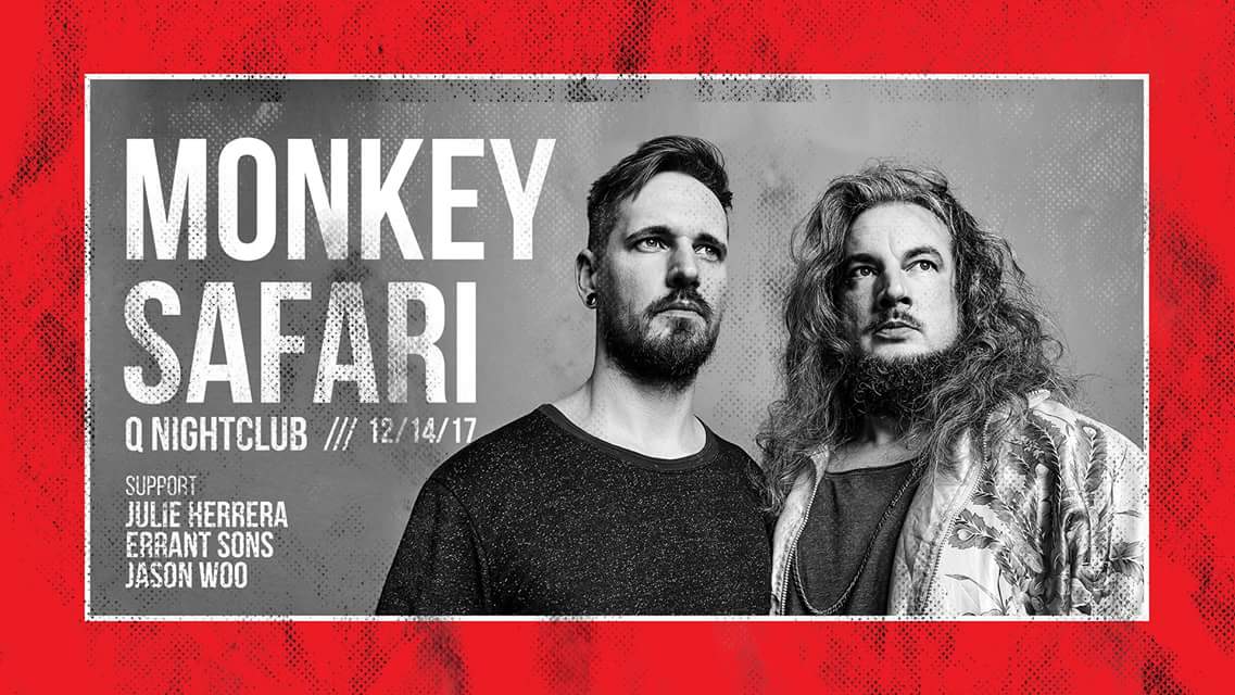 ErrantSons's tweet image. Seattle! We are both getting pretty excited to warm up the dance floor for @monkeysafari tonight at @qnightclub! Hope to see you there 🙃💃🍸 #DeepTech #qnightclub