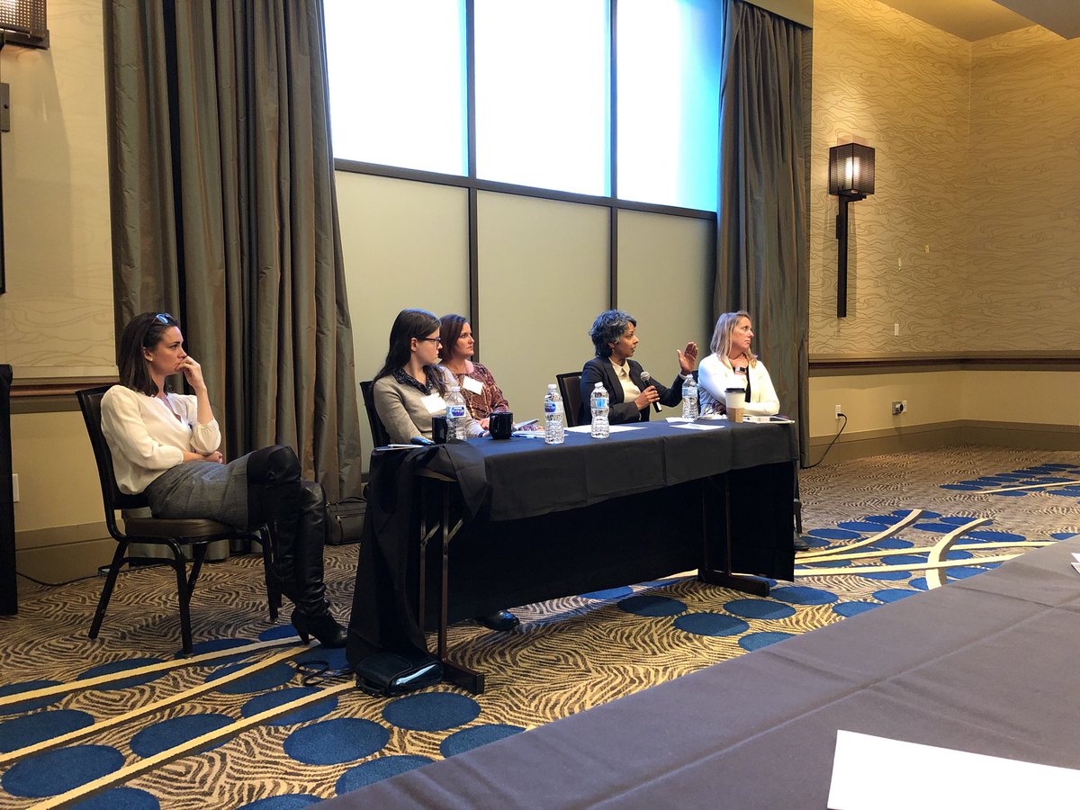 MetroLabNetwork's tweet photo. Super engaging session on the fundamental principles of predictive analytics in child welfare at #MetroLab2017. Many thanks to our wonderful panelists for fielding questions during and after your presentations! https://t.co/gYfNOcbIiI