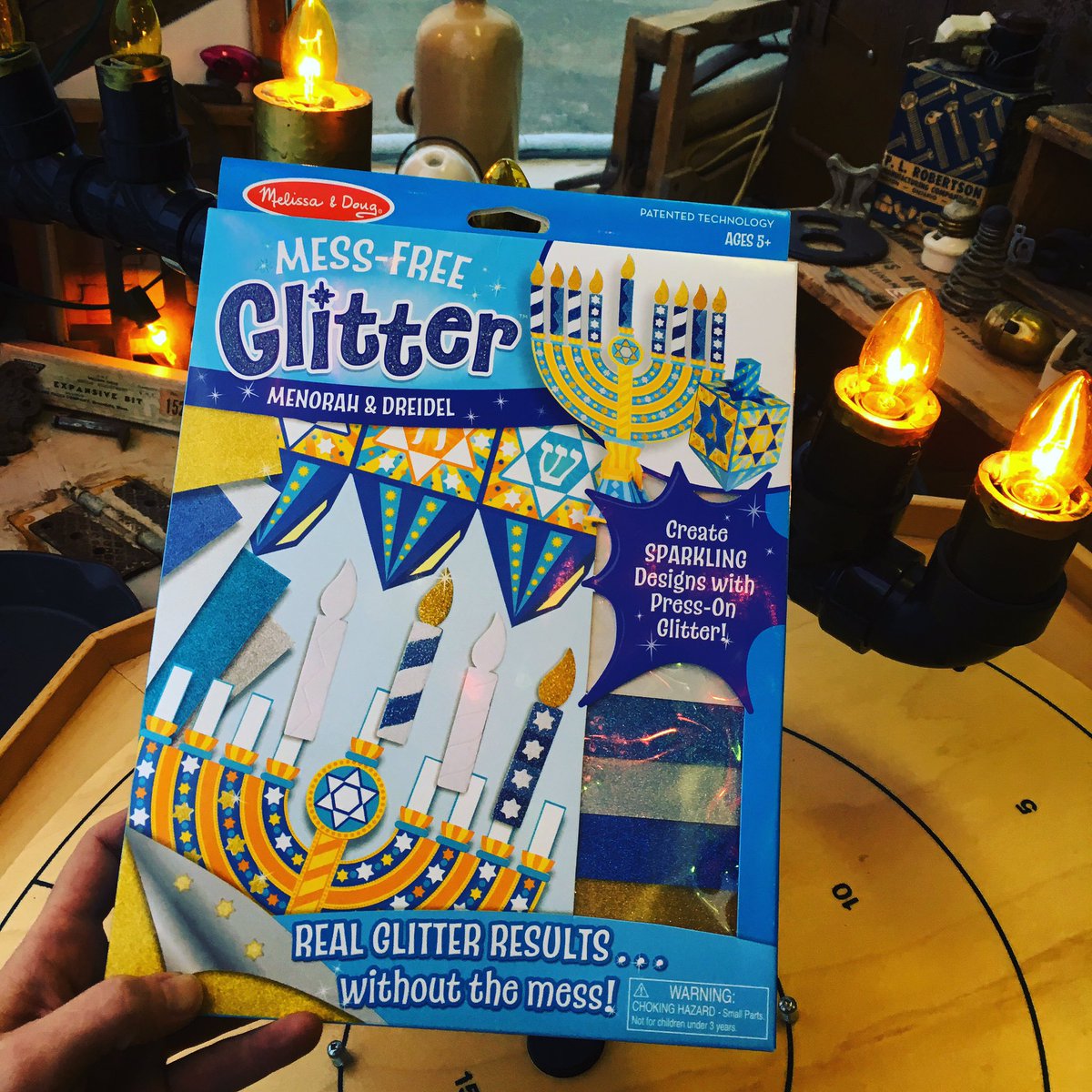 phcoop's tweet photo. Happy Hanukkah!!
Check out this!! Mess free glitter Menorah & Dreidel art kit, in just in time! You can always count on @MelissaAndDoug !
#pollockshardwarecoop #pollockshardware #shoplocalwinnipeg #supportlocal #hanukkah #hanukkahfun #happyhanukkah ! https://t.co/W4p21vtvPx