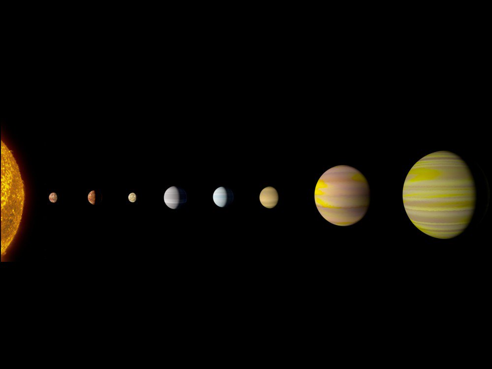 muyinteresante's tweet photo. La #NASA y Google anuncian el descubrimiento de dos nuevos exoplanetas gracias a la Inteligencia Artificial. ¡Brutal! El sistema solar en cuestión tiene tantos planetas como el nuestro. ¿Estamos ante una nueva era de la astronomía?: https://t.co/0jSiVC0uLY #ciencia #google https://t.co/L29XCnlzMi