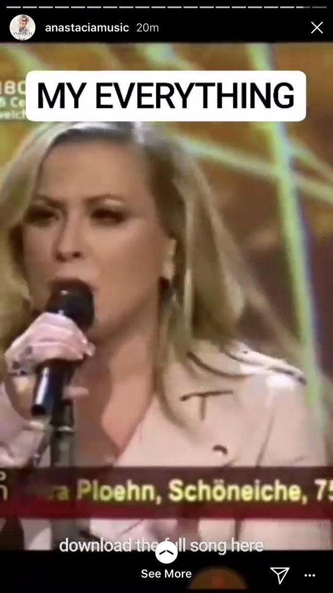 ybfrancesca's tweet photo. @AnastaciaMusic 🙌🏻🙌🏻 Wow wow and wow. Beautiful song sung by a beautiful person❤️ https://t.co/1Es41NFC6W