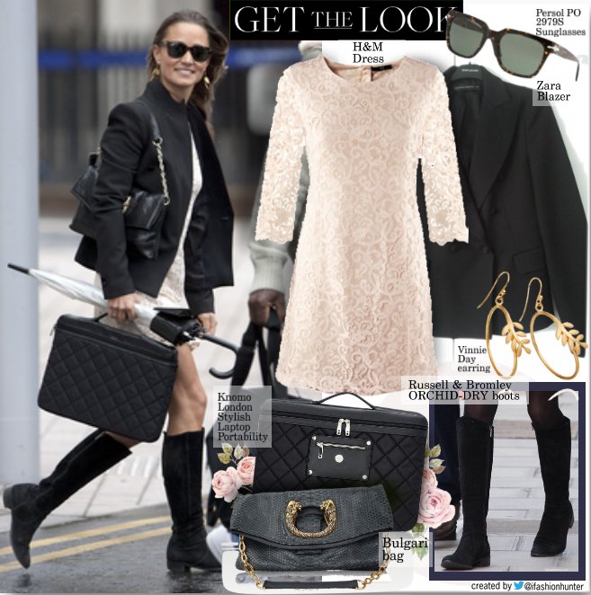 Get the look of #PippaMiddleton 🇬🇧| September 6, 2011
<a href="/randbprgirl/">Richard</a> #russelandbromley #hym <a href="/hm/">H&M</a> #PippaStyle #zara <a href="/zara/">ZARA</a> <a href="/bulgariofficial/">Bvlgari</a> #bulgari @knomo <a href="/vinnieday/">Vinnie Day</a> <a href="/persol/">Persol Eyewear</a> #persol #persolsunglasses #knomolondon #PippaMatthews <a href="/PippaOfficial/">Pippa Middleton</a>