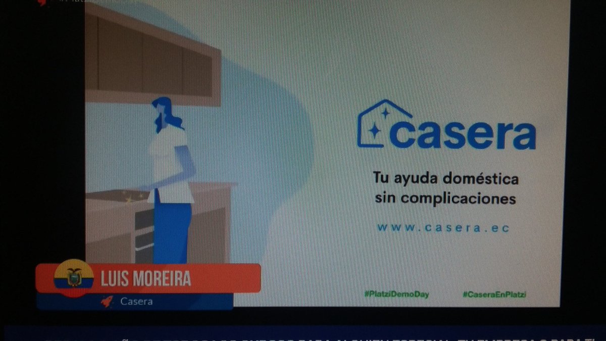 rickuio's tweet photo. Wooow!! Otra #startup de mi lindo #Ecuador. Ingresa a https://t.co/qVs08yuZsA para ver #PlatziDemoDay Excelente idea de #caseraEC #uio @platzi https://t.co/s4A0OuOysN