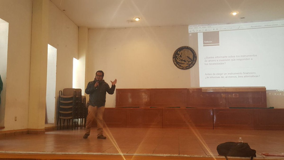 IM_Emprendedor's tweet photo. Conferencia: "La contabilidad es cosa de juego", a cargo del Mtro. Erick Amador Santiago, ponente de BANAMEX, en el Auditorio Municipal "Maestro Petronilo Monroy" en el mpio de Tenancingo, como parte del Prog de Asesoría y Capacitación a Emprendedores 2017
14 de diciembre de 2017 https://t.co/anEcRbzWEY