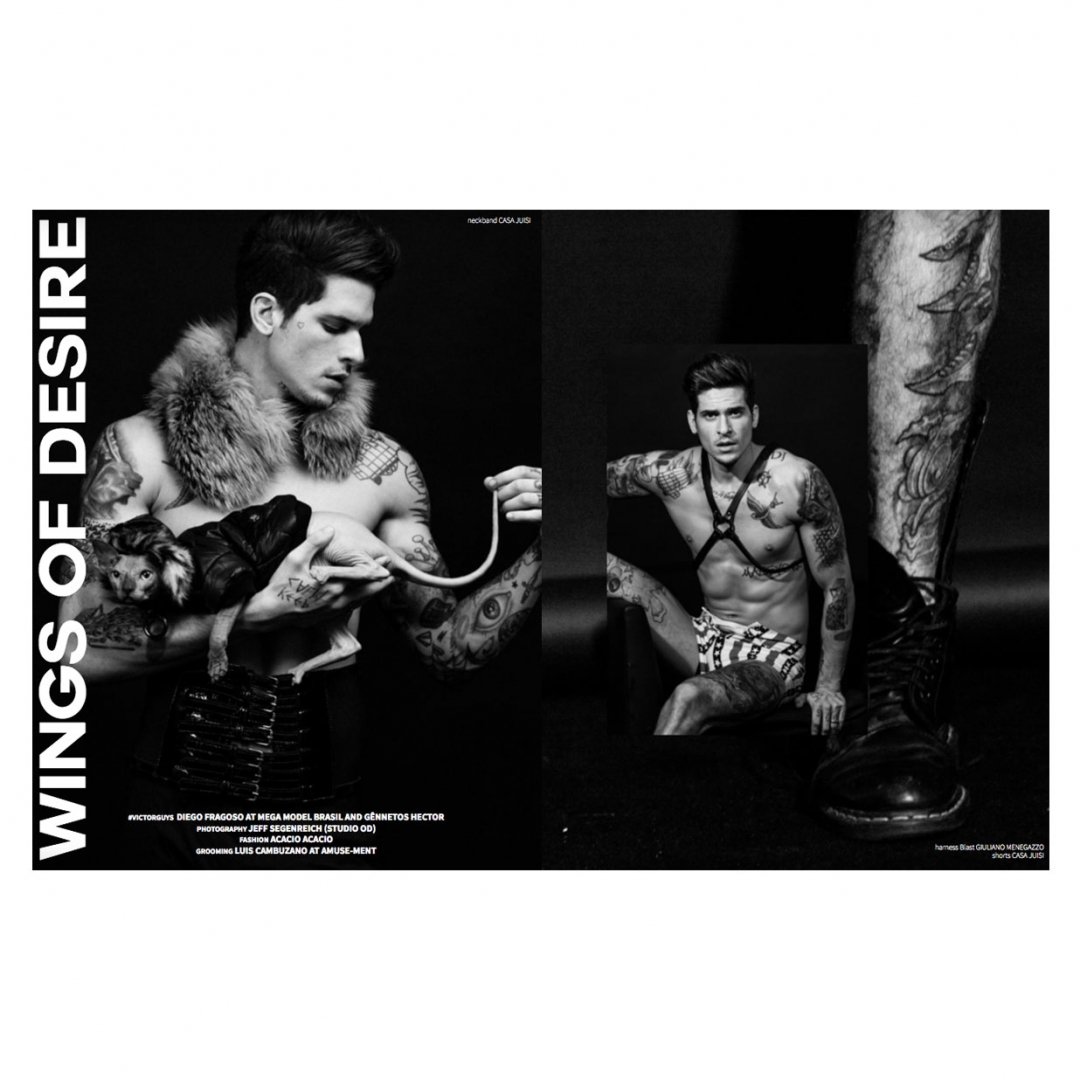 amusetter's tweet photo. Editorial "Wings Of Desire" da Victor Magazine, com #Grooming de Luis Cambuzano no Diego Fragoso! Foto de Jeff Segenreich!👊❤
.
Crédito especial: Gato Gênnetos Hector, roubando a cena!😹
.
#AmuseGrooming #LuisCambuzano #VictorMagazine #Sphynx #MagazineEditorial https://t.co/1CnV43OfA2
