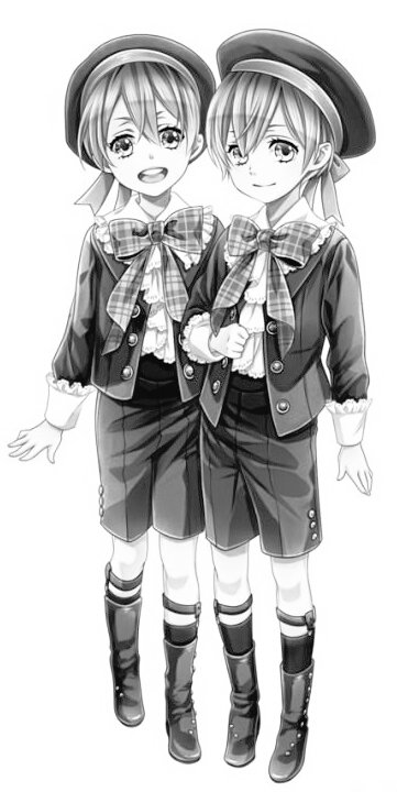 "Happy birthday to my dear grandsons, the future of this family"