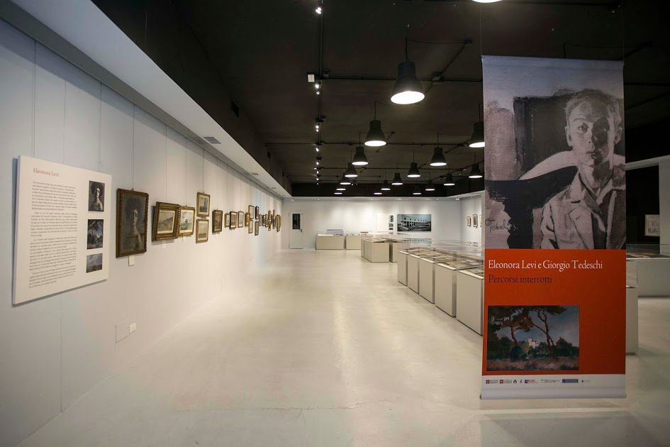 TgrRaiPiemonte's tweet image. #Percorsi #Interrotti #Olocausto
la mostra #biblioteca nazionale a #Torino dedicata a Eleonora Levi e al figlio Giorgio Tedeschi,  morti ad Auschwitz, oltre 150 tra dipinti e disegni mai esposti prima per far rivivere la loro arte @E_Terigi