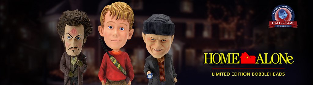 ”Merry Christmas, you filthy animal!” Follow @FoxHomeEnt and RT this tweet to enter for your chance to win a limited edition set of Kevin, Harry &amp; Marv bobbleheads from #HomeAlone2! #Sweepstakes bit.ly/2Ab5kaM