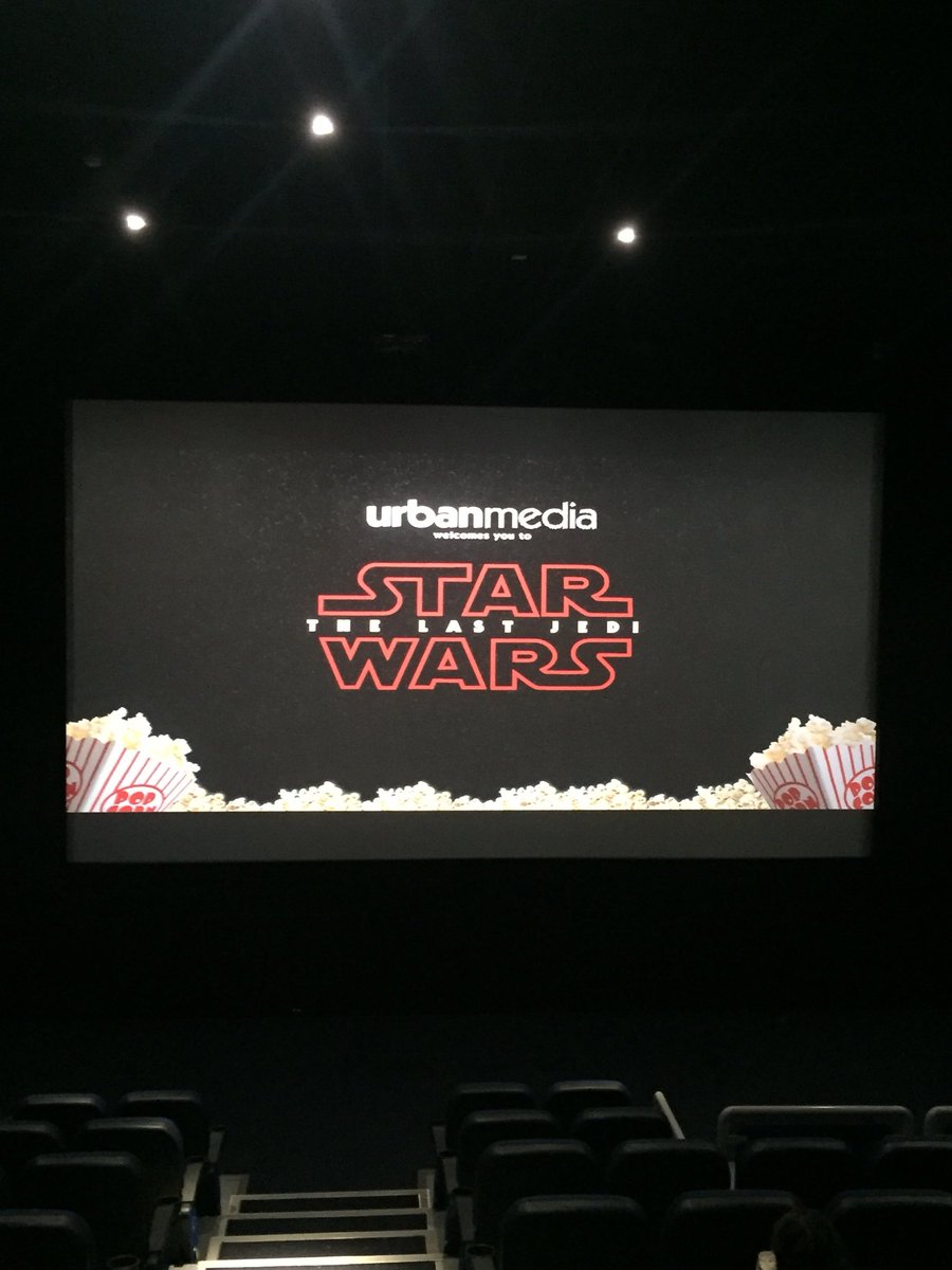 urbanmediairl's tweet photo. A big thank you to everybody who joined us at our #starwarsthelastjedi screening @ODEONcinemasIRE #pointvillage safe home and #Maytheforcebewithyou https://t.co/YmaUf0CvMN