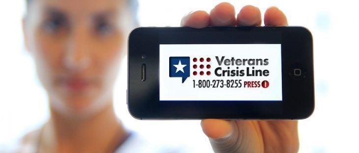 Right now, put this # in your phone 1-800-273-8255. You never know when you or a #Veteran you know might need help: bit.ly/2nX7yZw #BeThere