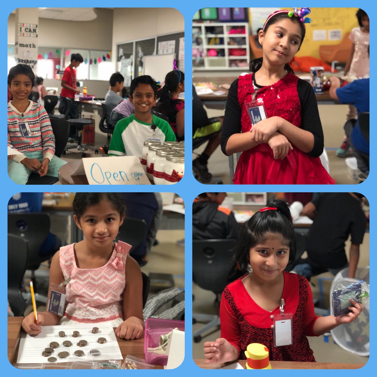 kamille_mayes's tweet photo. We had a BLAST at the 4th annual 3rd grade Economics Fair! I am so proud of all the learners for their hard work! #rjleconomicsfair2017 #rjlyear4 https://t.co/fw8QQk8ANj