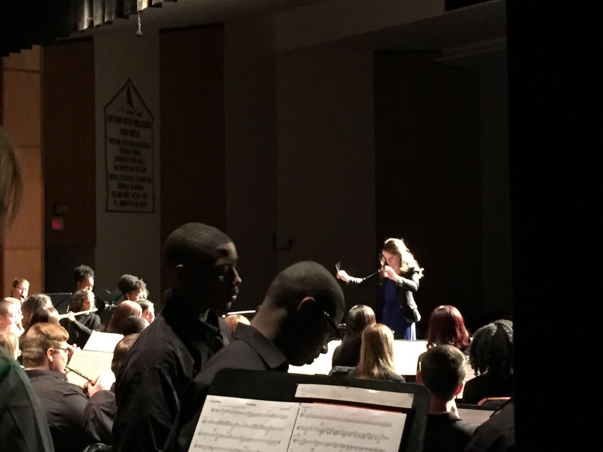 RQSFineArts's tweet photo. @RQSSouthHigh band performing at their annual winter concert. https://t.co/cUNIhqT1fi