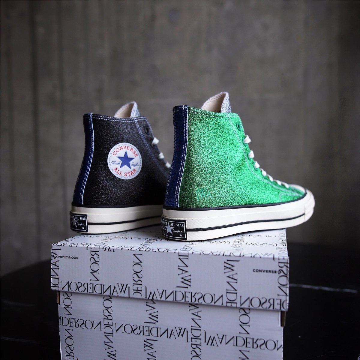 glitter gutter converse