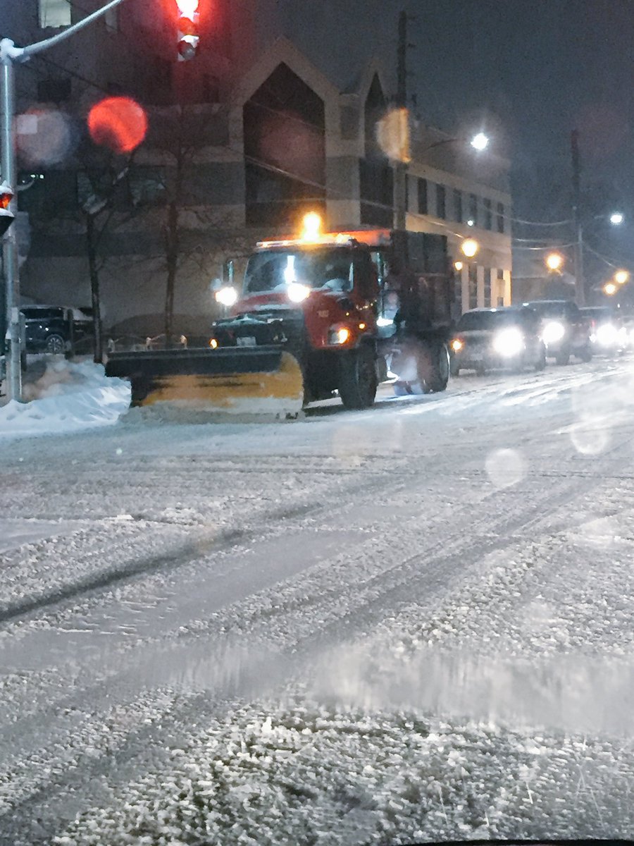 CUPELOCAL508's tweet photo. Roadway operation crews will be out clearing snow from the downtown late tonight into the morning Keeping everyone safe!! #fredericton #local508 https://t.co/7W60PHJ7of
