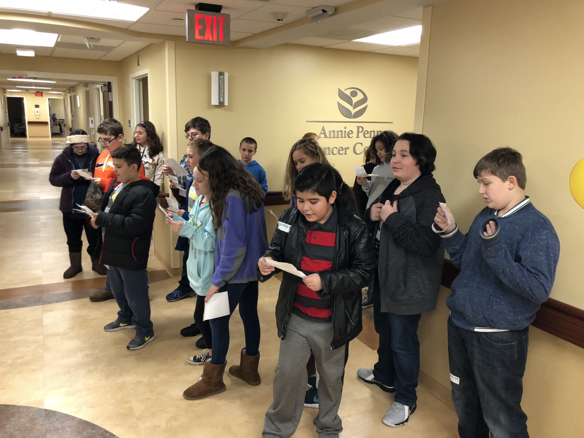 mdollarhite1's tweet photo. RCMS 6th Grade Students shared their smiles with many today in a Community Event to help individuals that are not able to enjoy this time of year in their homes or with families share the "Holiday Spirit." They visited Annie Penn, Highgrove, The Penn Center, Avante and Brookdale. https://t.co/hUfS3LZrBi