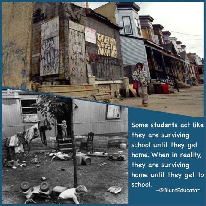 Some students act like they are surviving school until they get home. When in reality, they are surviving home until they get to school.