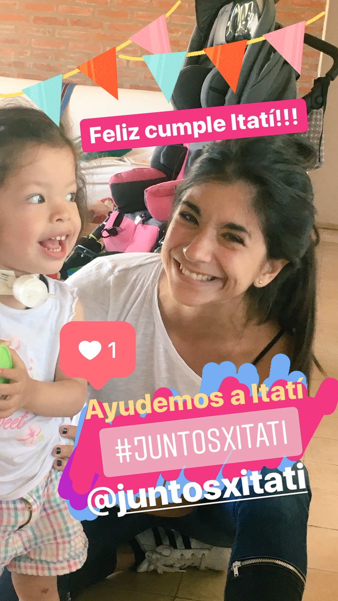 agus_tweets's tweet photo. 🌈Feliz cumpleaños Itatí ♥️ ... para ayudar a Itatí entra a https://t.co/kWDc5jdsqb  + info en  https://t.co/fccaQRU4lV @JuntosxItati https://t.co/nkMXPtEaeM